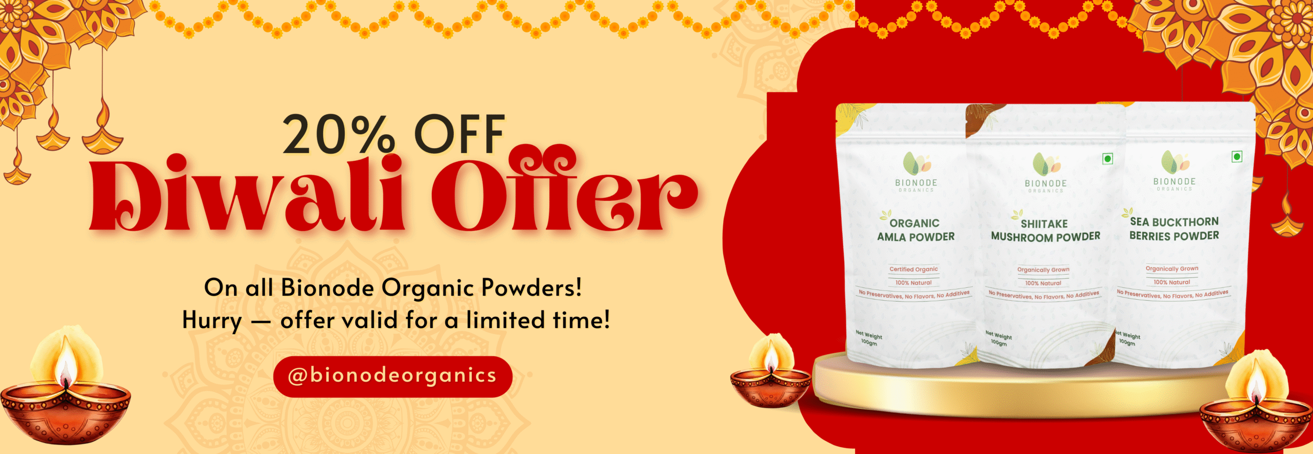 Bionode Diwali Offer 2025